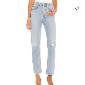 Agolde 90s Pinch Waist Jeans in Flashback size 25